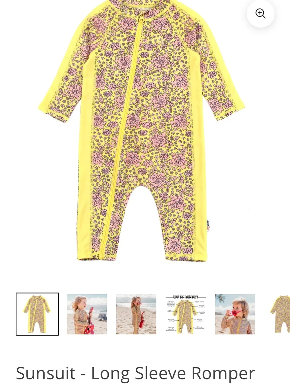 Swimzip size 2t